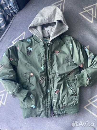 Бомбер для мальчика 116-122