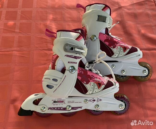 Детские раздвижные ролики Roces размер 30-35