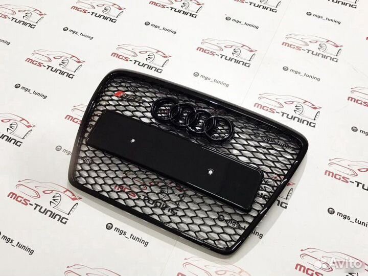 Решетка на Audi A6 в стиле RS6 кузов 04-11 г