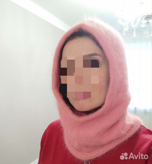 Капор новый из пуха норки