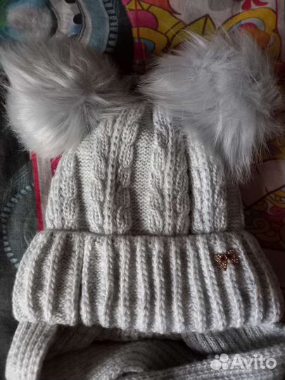 Шапка зимняя женская