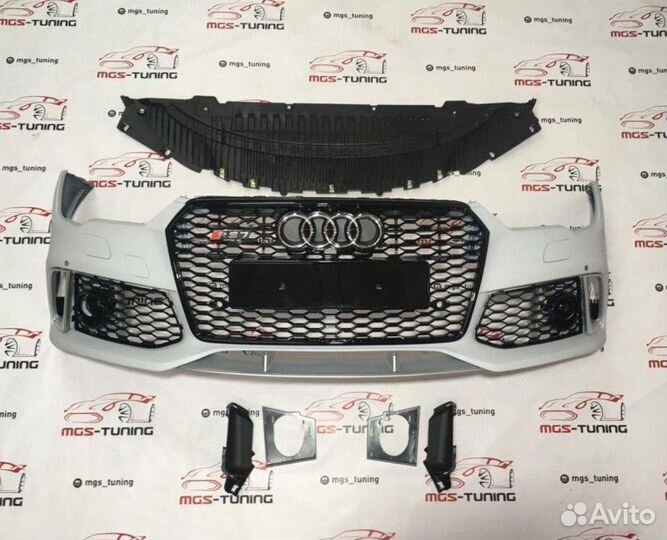 Бампер на Audi A7 в стиле RS7 14-17 гг