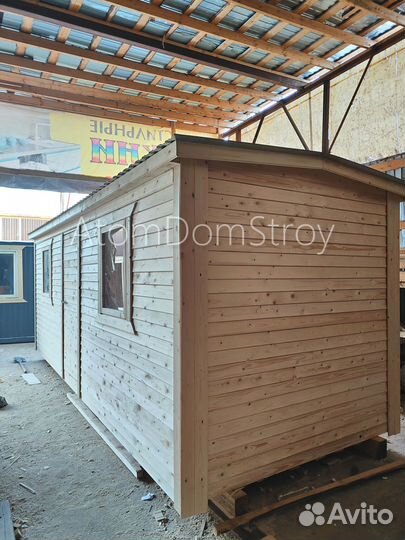 Новые деревянные бытовки