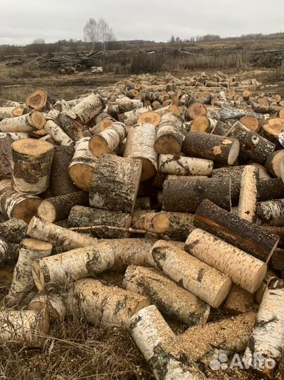 Дрова колотые и тюльки