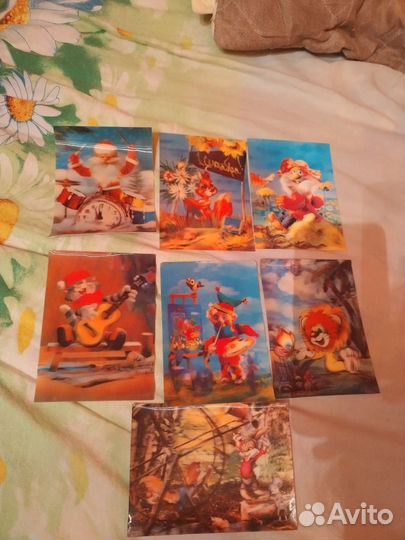 Стерео-открытки 1980 г