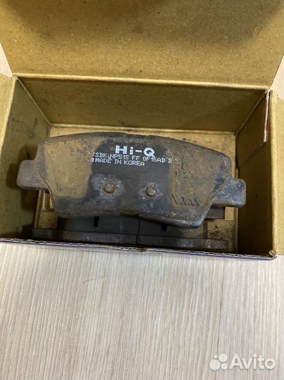 Тормозные колодки trw kia rio 3