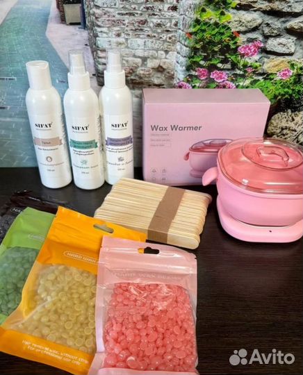Воскоплав + набор для депиляции