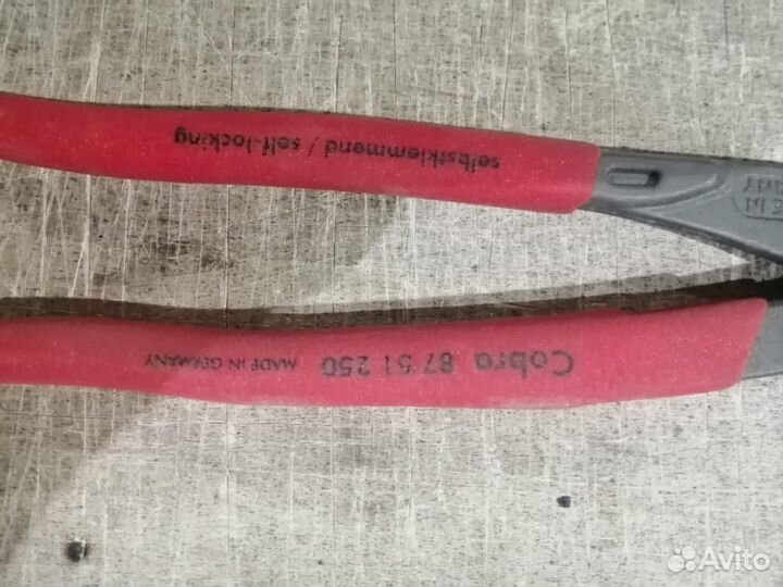 Универсальные переставные клещи knipex кобра