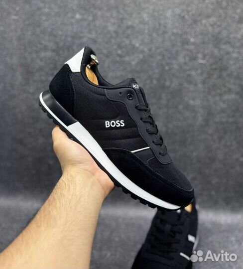 Кроссовки Boss мужские черные 41-45р