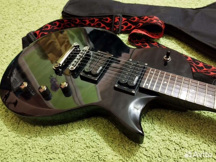 Электрогитара ESP LTD EC 100 QM stblk