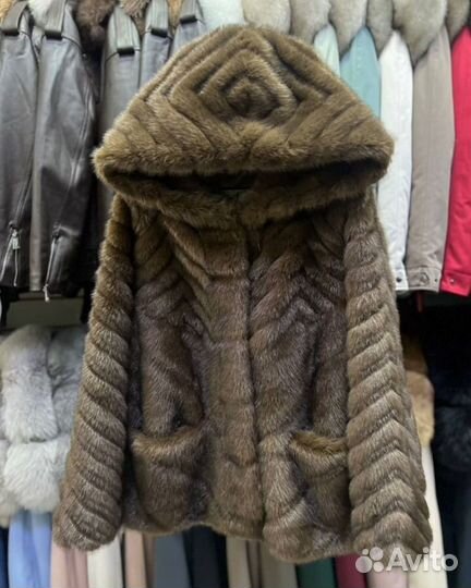 Эко-шуба под песца 42-52