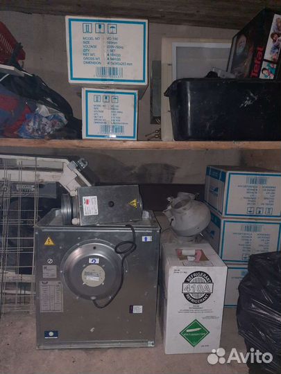 Вентилятор прямоугольный канальный 50-30 2021г.в