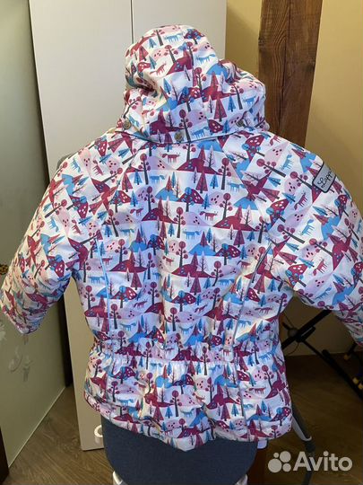 Зимняя куртка на девочку lappi kids 98
