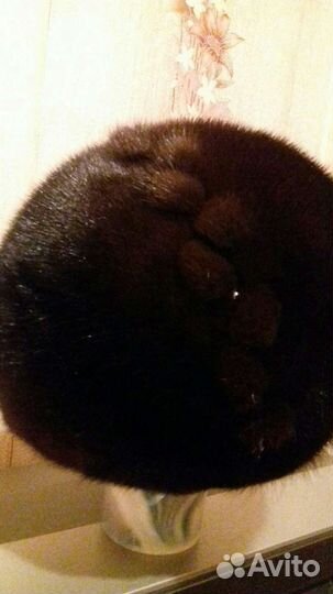 Шапка норковая женская