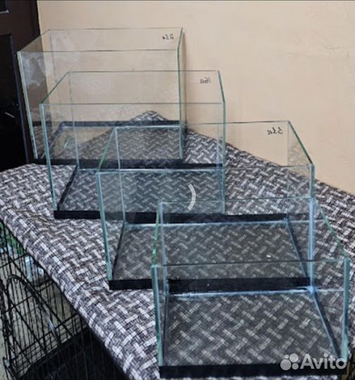 Аквариум от 5 литров. Новые