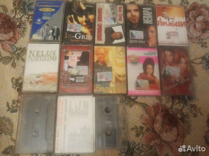 Аудиокассеты. Цена за 13 штук