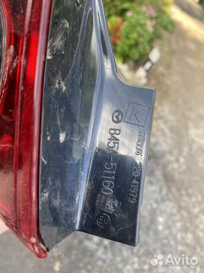 Фонарь задний mazda 3 BM