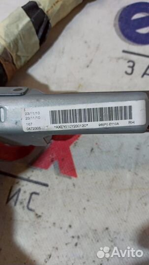 Подушка безопасности боковая (шторка) Nissan Qash