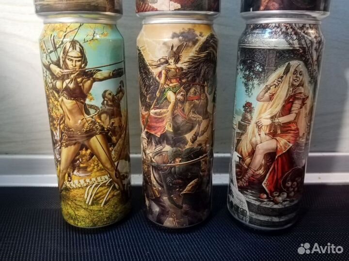 Банки пивные Faxe Viking*s(Викинги) 0,45л.6 ш-к