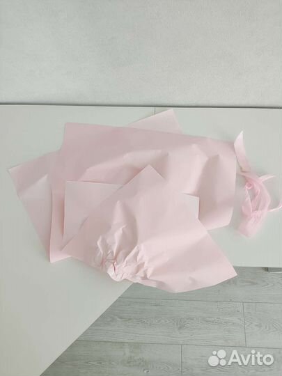 Искусственный букет цветов из атласных лент (розы)