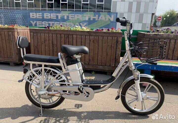 Электровелосипед E-NOT 48v10ah цена с акб