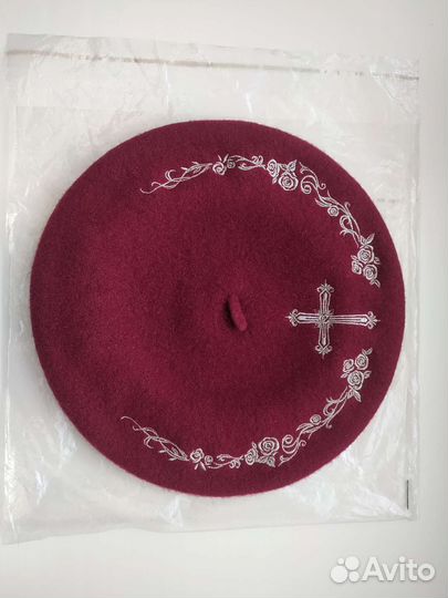 Берет женский 100 шерсть