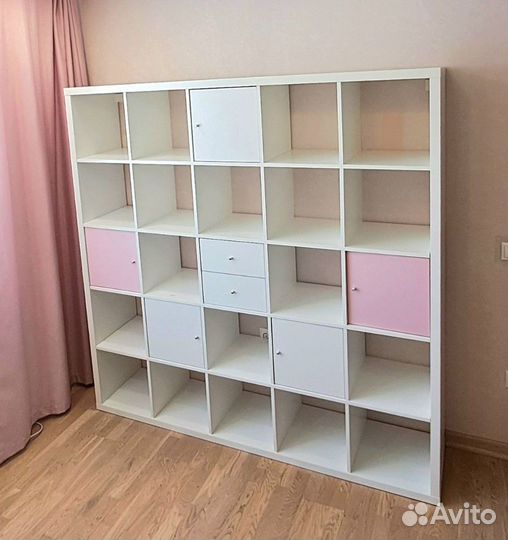 Стеллаж IKEA каллакс оригинальный 25 ячеек