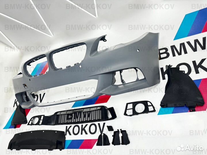 Бампер M tech для BMW F10 рест