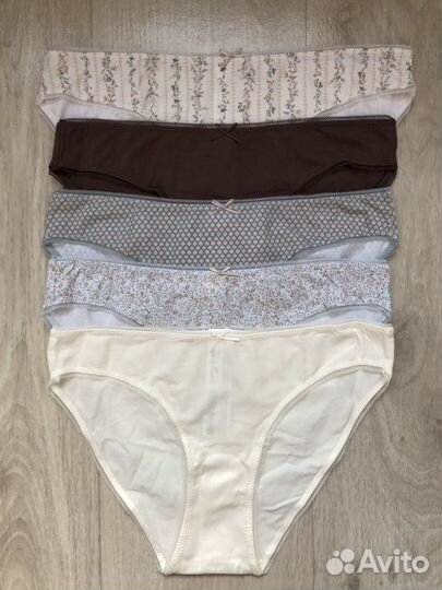 Трусики Oysho классика хлопок набор 5 штук