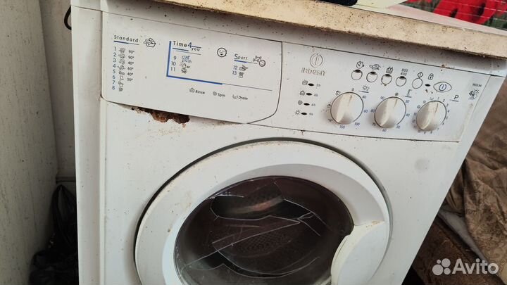Стиральная машина indesit на запчасти