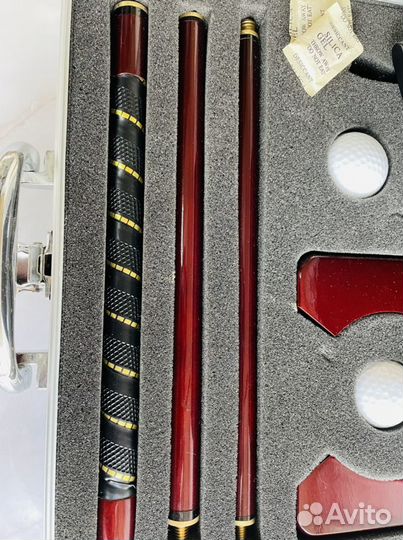 Гольф в металлическом кейсе