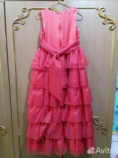 Платье на выпускной в садик р.125-135