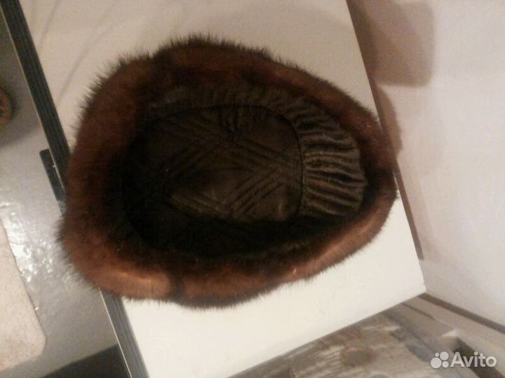Шапка норковая мужская