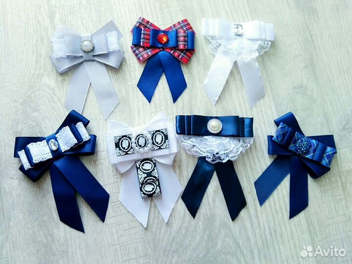 Школьные галстуки жабо