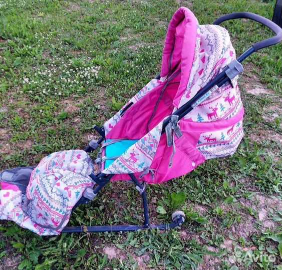 Бесплатно: готовь сани летом Коляска-санки Умка 3