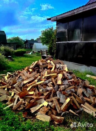 Дрова в укладку любого объема Березовые в Выборге