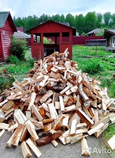 Дрова в укладку