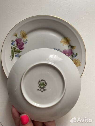 Тарелки разные ГДР