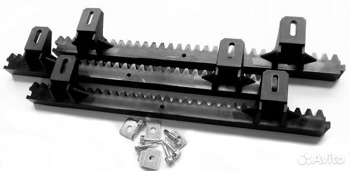 Нейлоновая зубчатая рейка для откатных ворот