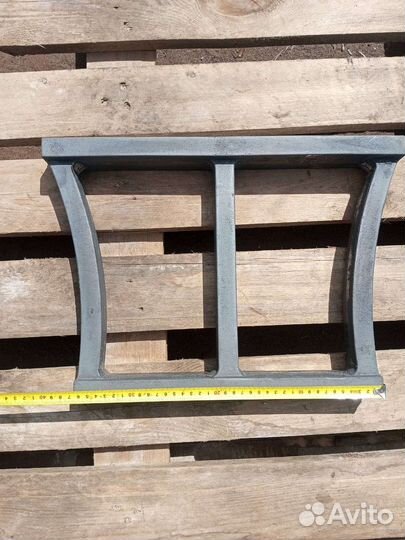 Скамейка садовая чугунная