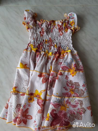 Платье для девочки пакетом