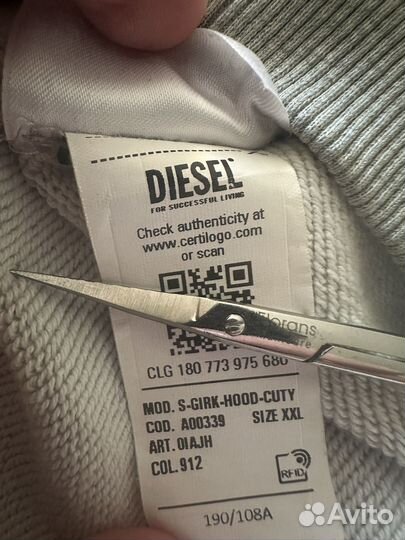 Худи diesel оригинал