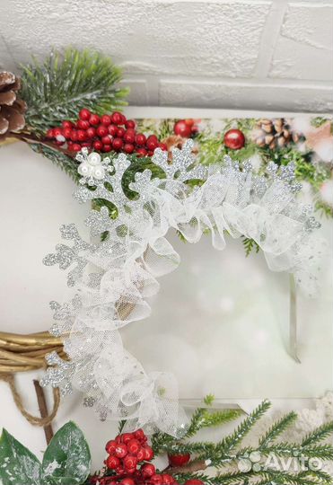 Ободок Новогодняя Снежинка