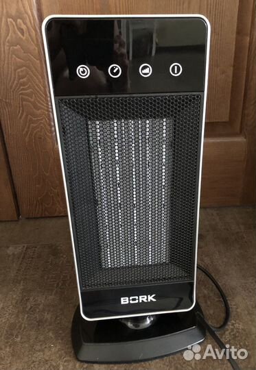 Керамический обогреватель bork CH BRT 8020 BK