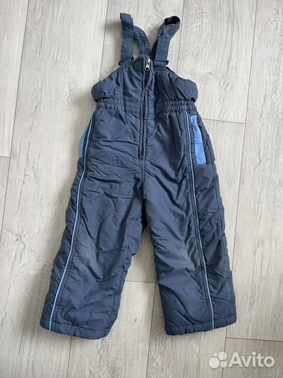 Зимняя куртка и штаны для мальчика 98