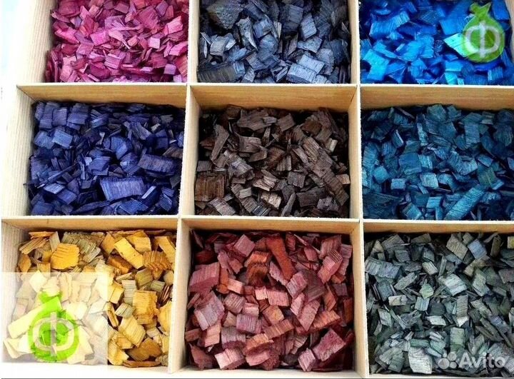 Цветная щепа в мешках с доставкой в Апрелевке