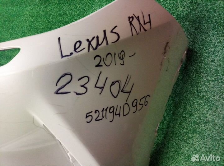 Бампер передний Lexus RX 4 2019 521194859 Решетка