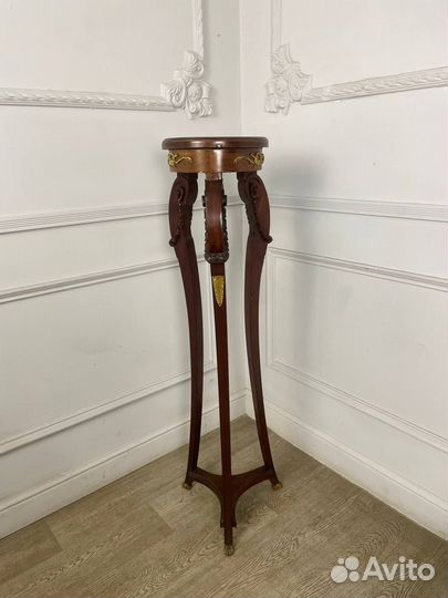 Антикварная консоль-подставка Ампир