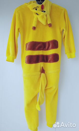Кигуруми (пижама) и тапочки пикачу