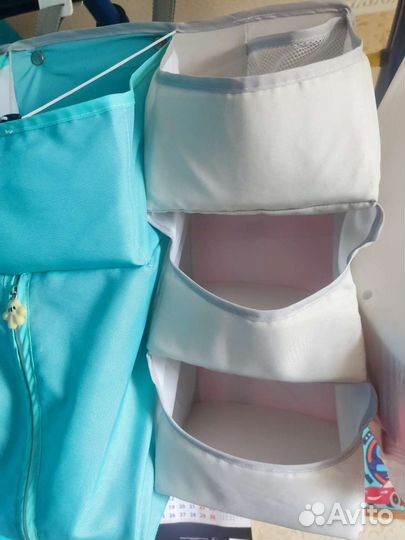 Органайзер на кроватку, карманы подвесные, холдер